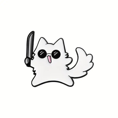 Gojo Satoru Cat (Jujutsu kaisen) - Pin Metálico