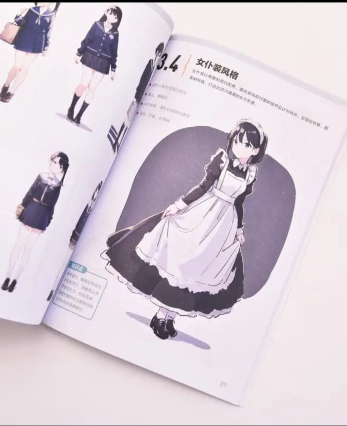 Libro Dibuja ternura con rotuladores: 600 ejemplos para ilustrar chicas anime (ENTREGA INMEDIATA)