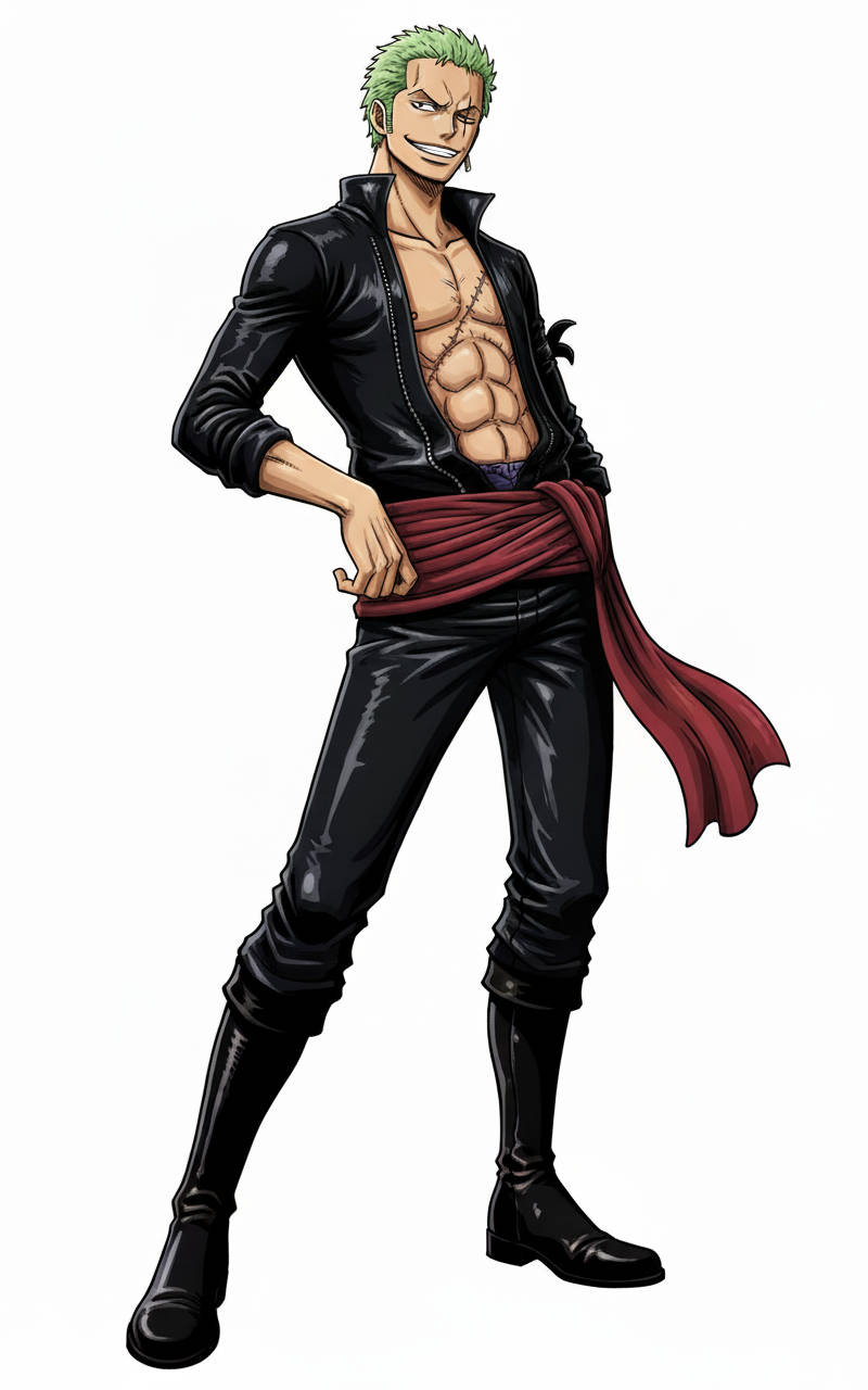 Zoro Roronoa (One Piece) Bigboy Gigantografía Standee Tamaño Real