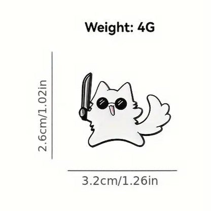 Gojo Satoru Cat (Jujutsu kaisen) - Pin Metálico