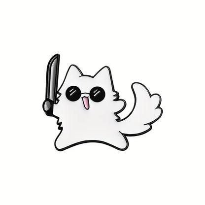 Gojo Satoru Cat (Jujutsu kaisen) - Pin Metálico