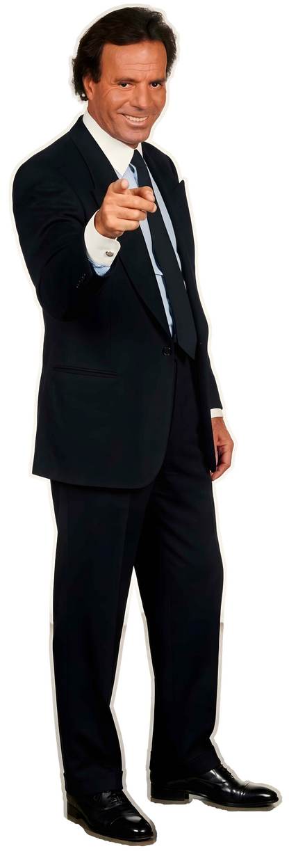 Julio Iglesias Big boy Gigantografía