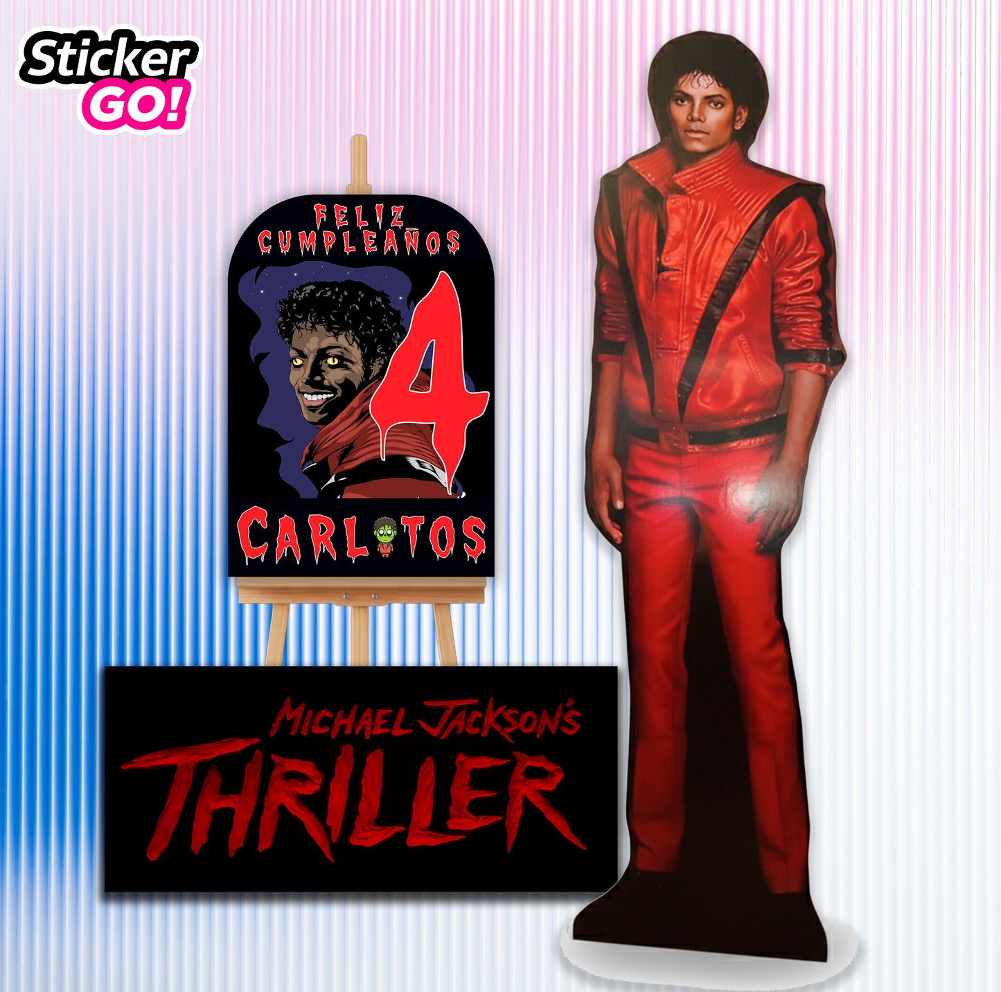 🎂✨ Set de Cumpleaños Personalizado – ¡Celebra a lo grande con StickerGO!