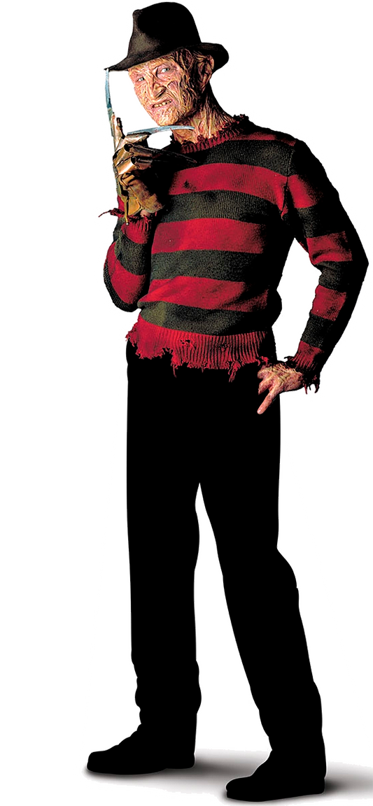 Freddy Krueger (Pesadilla en Elm Street) – Bigboy Gigantografía Standee Tamaño Real 🔥🧤