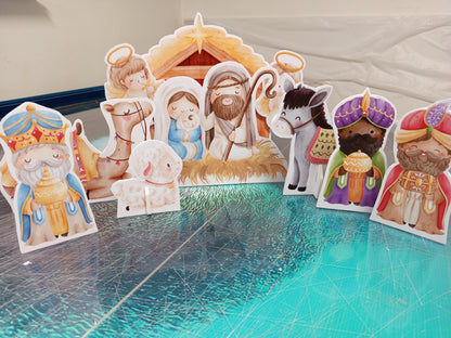 Pesebre Interactivo – Cartón Espumado 5mm