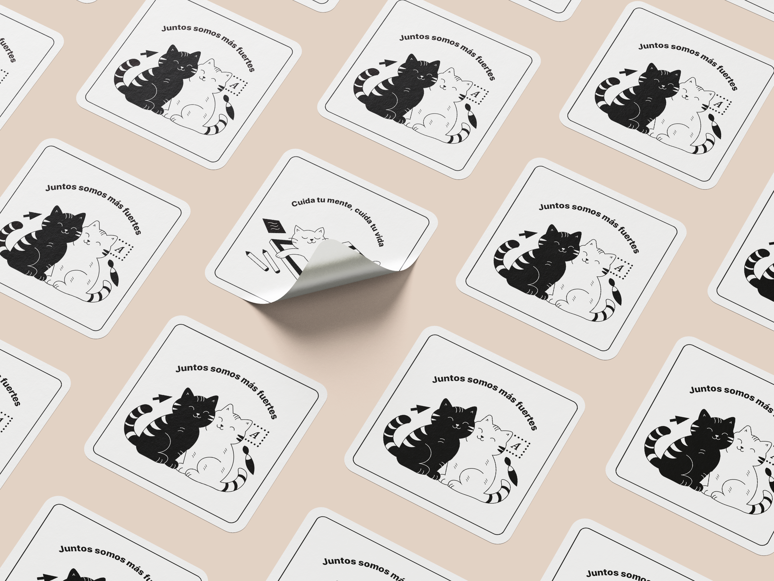 5x5 Sticker Example Stickers Adhesivos troquelados de 5x5 cm – StickerGO cl
