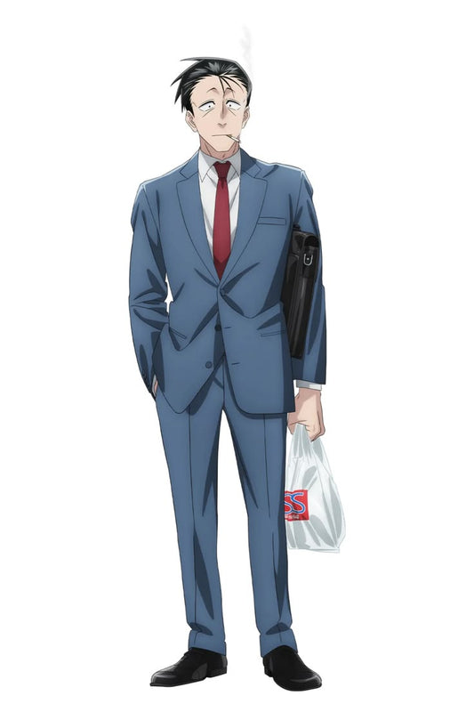 Sasaki (Smocking behind the Supermarket behind you) Bigboy Gigantografía Standee Tamaño Real