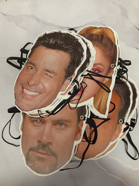 Set de Máscaras Cantantes