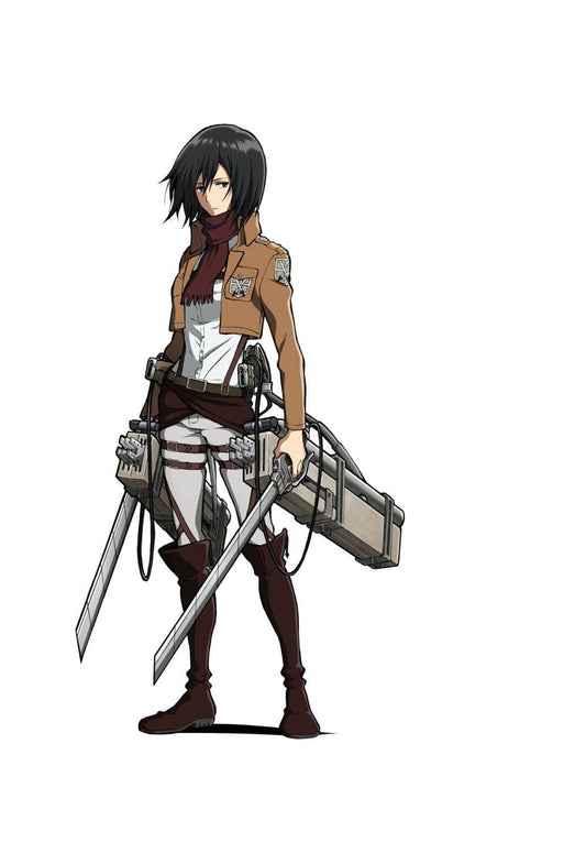 Mikasa Ackerman (Shingeki no Kyojin) - Bigboy Gigantografía Standee Tamaño Real