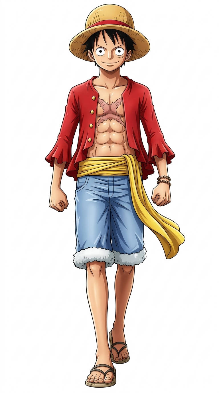Monkey D. Luffy (One Piece) Bigboy Gigantografía Standee Tamaño Real